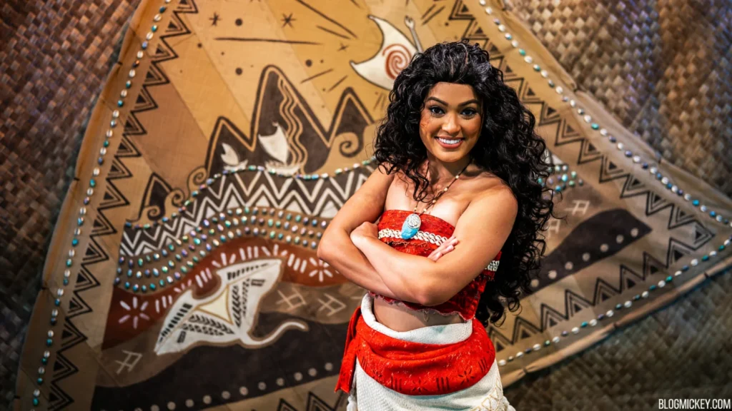 Animal Kingdom - Meet Moana at Character Landing