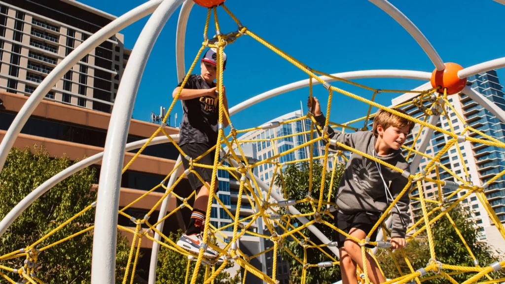 Dallas - Klyde Warren Park Children Park photo