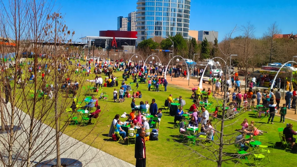 Dallas - Klyde Warren Park Children Park photo