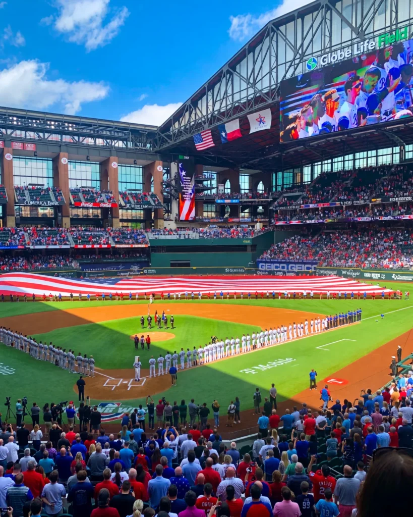 Globe Life Field and Texas Rangers Game photo