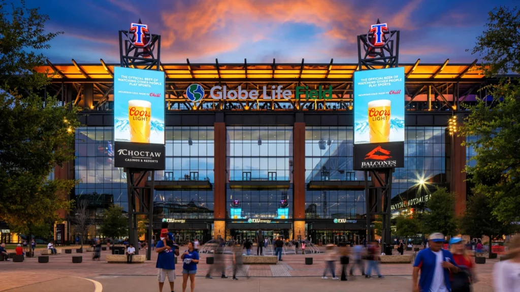 Globe Life Field and Texas Rangers Game photo