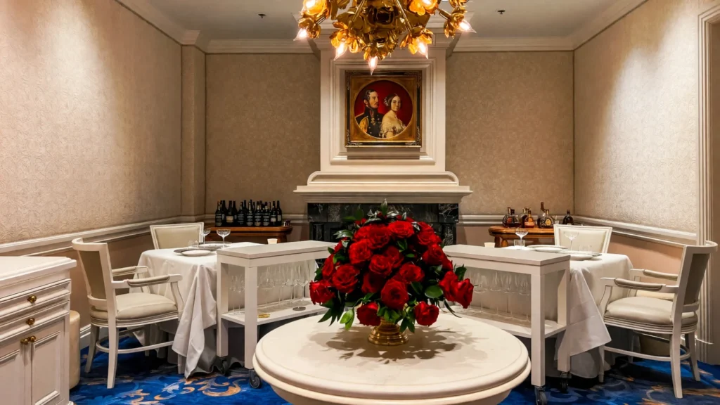 Walt Disney World - Queen Victoria’s Room at Victoria & Albert’s