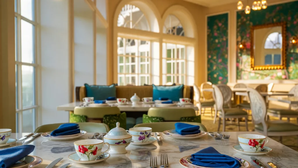 Walt Disney World - The Garden View Lounge – Tea Experience