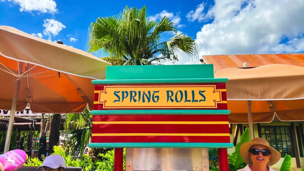 Adventureland Spring Roll Cart
