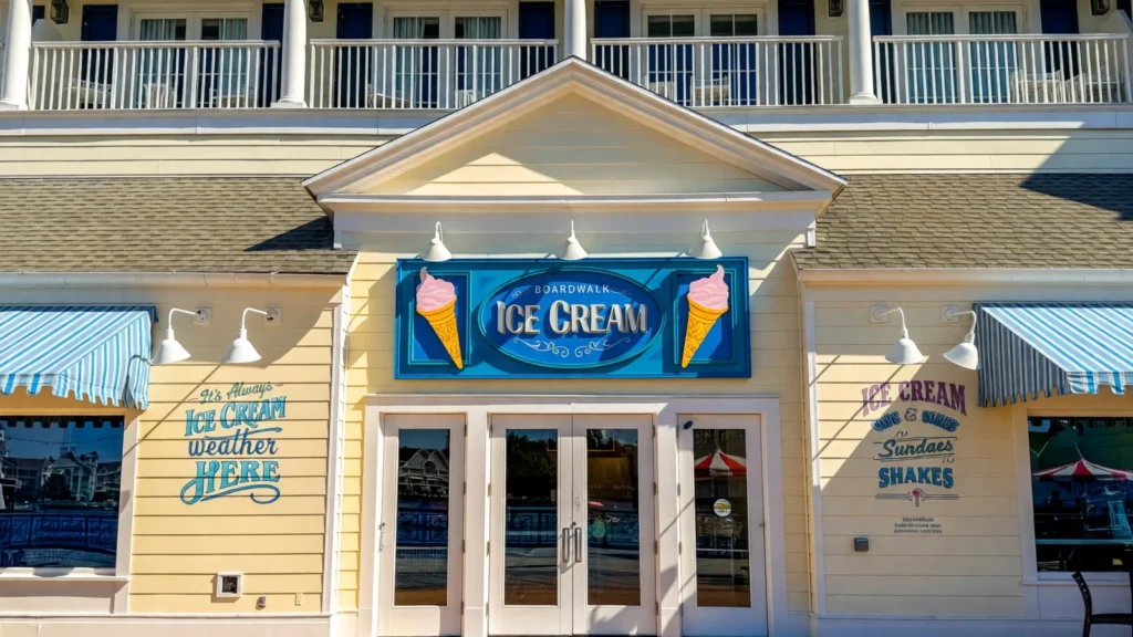 Boardwalk ice Cream