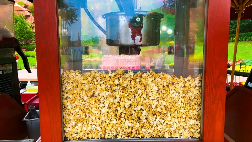 Epcot Canada Pavilion - Canada Popcorn Cart
