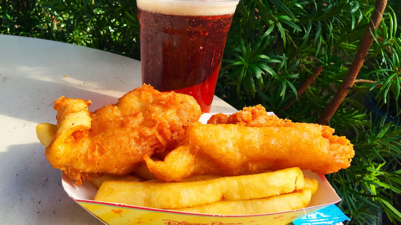 Epcot united kingdom pavilion - Fish and Chips