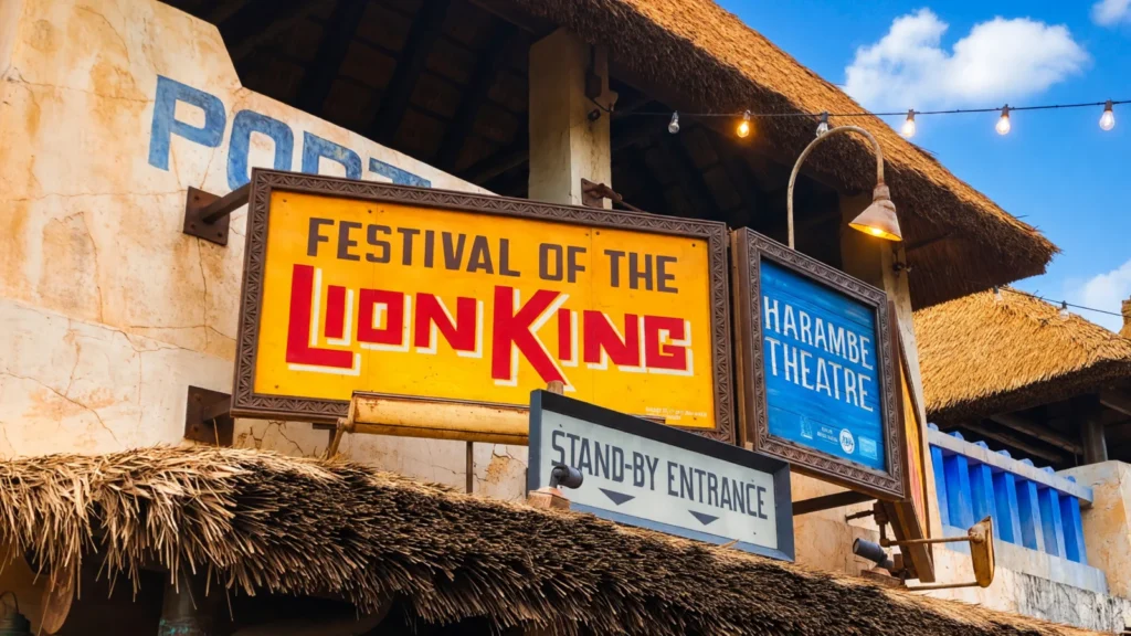 Festival of the Lion King Musical at Animal Kingdom