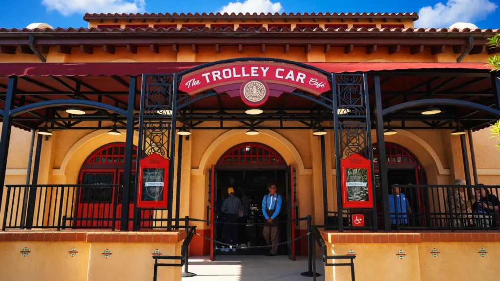 Hollywood Studios - The Trolley Car Cafe