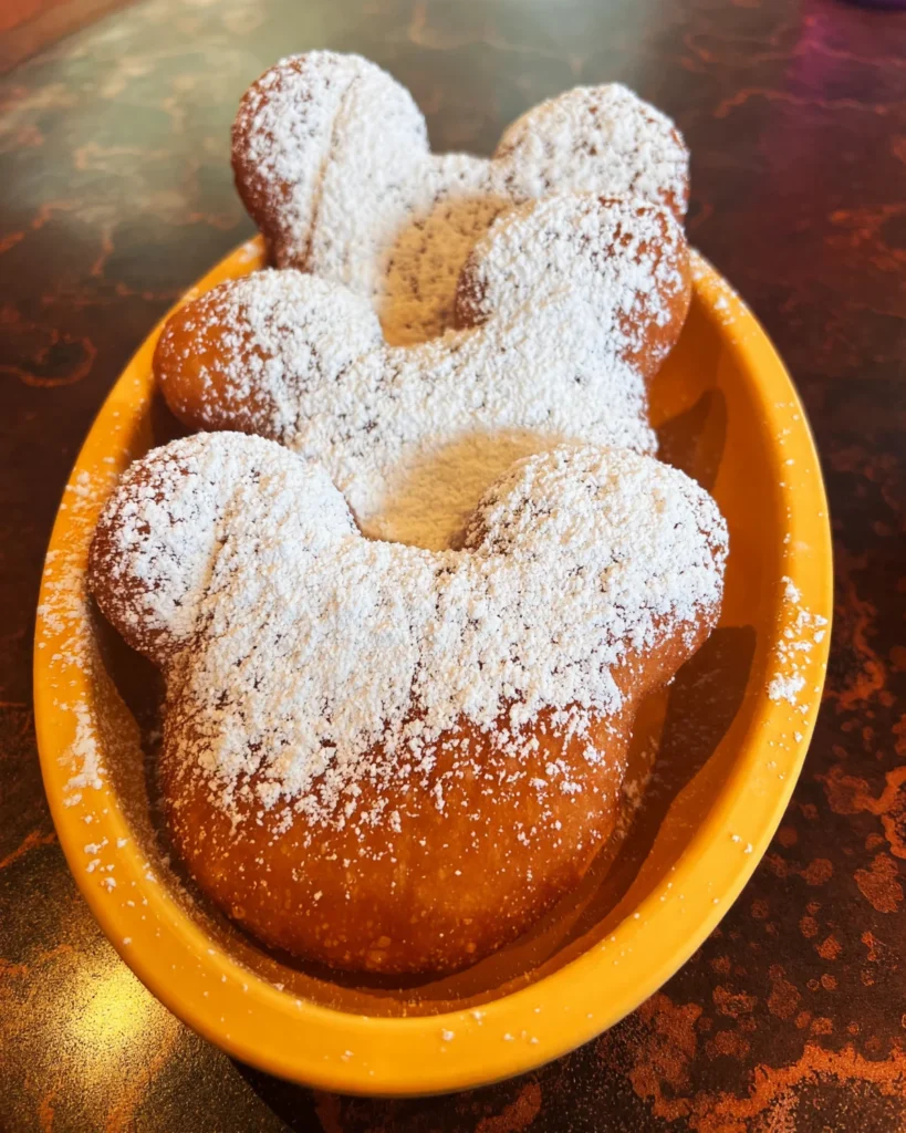 Port Orleans - Mickey shaped beignets