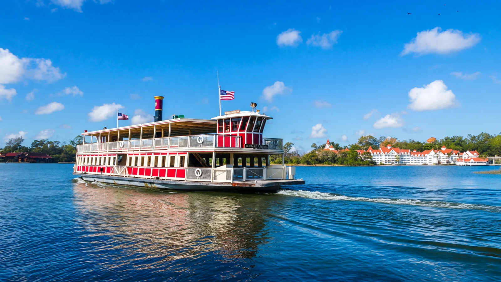 Seven Seas Lagoon Boat