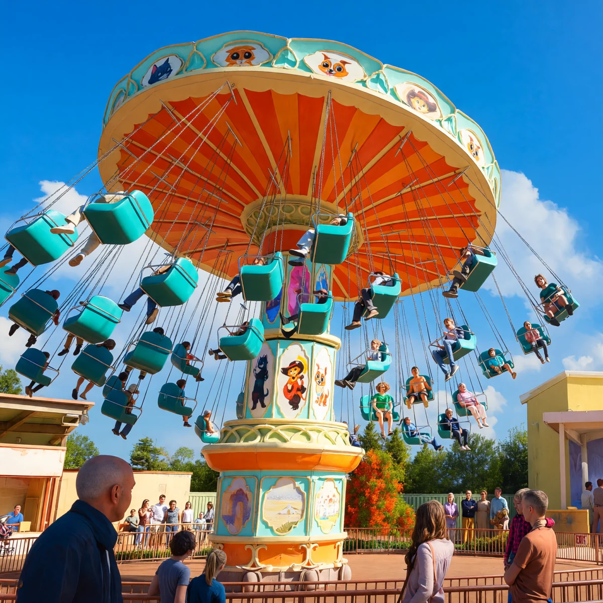 universal kids resort - Swings Over Del Mar