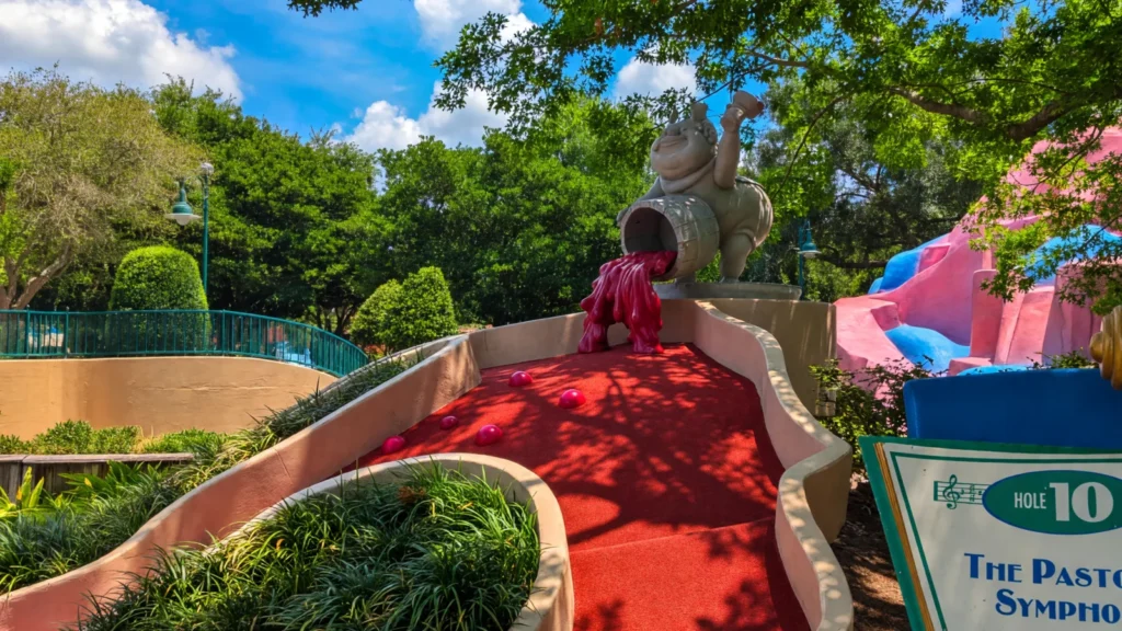 Walt Disney World - Fantasia Gardens and Fairways Miniature Golf