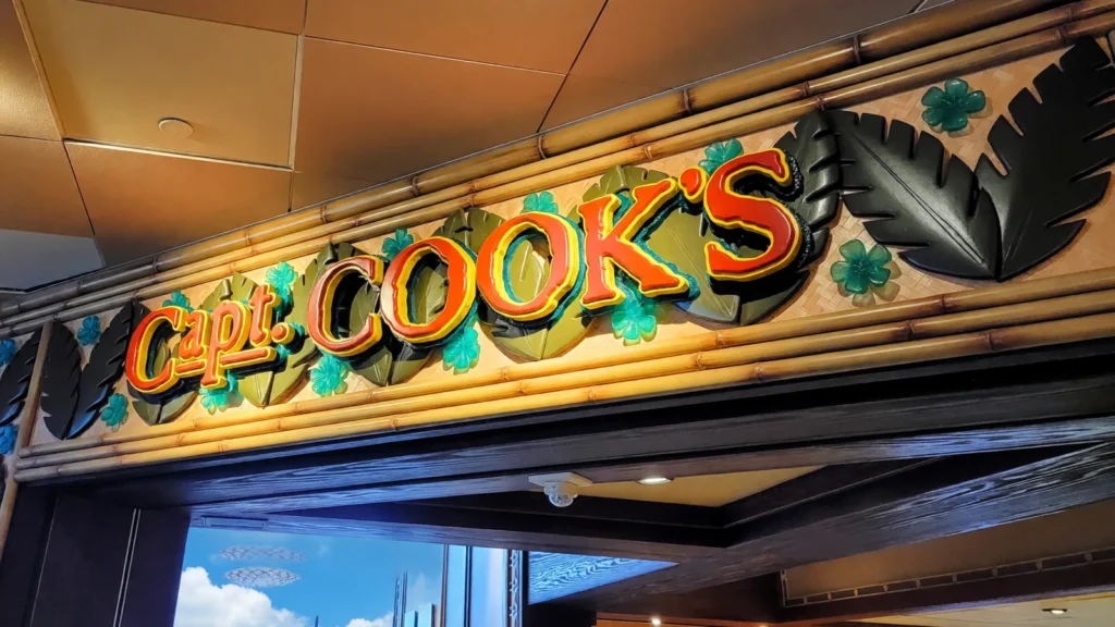 Walt Disney World - Polynesian Village Resort - Capt Cook's