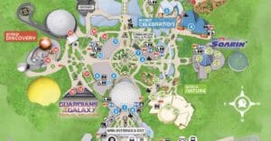 Epcot Map